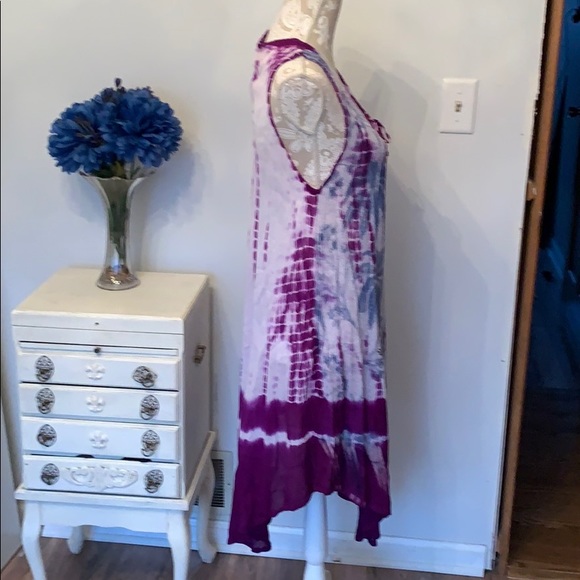 Boho Blue skies of Florida bathing suit cover up - Picture 5 of 7